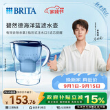 碧然德（BRITA）过滤净水器 家用滤水壶 净水壶 Marella 海洋系列 3.5L（蓝色）