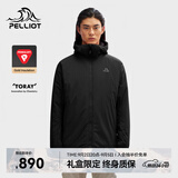 伯希和（Pelliot）[成毅同款]Primaloft金标P棉服男保暖防风春季外套115376009黑XXL