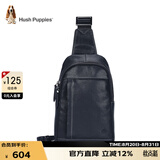 暇步士（Hush Puppies）胸包男士多功能便携休闲男包潮流单肩斜挎包旅行运动小背包礼物