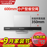 华太（HUATAI）公寓油烟机小尺寸小型600mm长迷你家用厨房出租房欧式T型顶吸抽烟机056-600 按键款自行安装