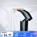 361°短袖男士t恤夏季速干衣polo衫跑步健身运动服半袖652524102D-1