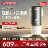 ACEX阿赛克斯大白瓶前置过滤器自动清洗反冲洗防爆全屋自来水中央净水机家用大流量厨房家用净水过滤器 【活性炭款-1微米拦截】四向阀+轻松拧