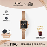 丹尼尔惠灵顿（DanielWellington）DW女士手表复古小方糖钢表带石英腕表生日礼物送女友DW647