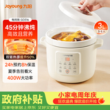 九阳（Joyoung）电炖锅电砂锅电炖盅炖汤盅煲汤锅多功能锅高温瓷燕窝炖盅煮粥神器熬粥专用锅3L大容量DG30K-GD316
