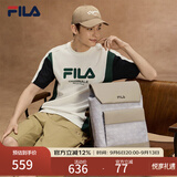 FILA 斐乐官方男士背包2026夏新款时尚休闲双肩包书包翻盖双肩包 月陨灰-GY XS