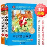 中国寓言故事+中华成语故事 注音版套装2册（美绘大开本）儿童文学注音版 一二三年级小学生课外阅读必读书目 爱上阅读系列 开学季
