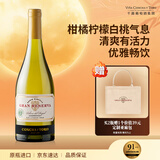 Concha y Toro干露典藏级霞多丽干白葡萄酒750ml单瓶 智利原瓶进口红酒