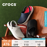 CROCS卡骆驰舒乐洞洞鞋时尚百搭男鞋运动鞋舒适男休闲鞋一脚蹬|209964 黑色-001 41 /42(260mm)