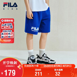 FILA斐乐儿童童装短裤2026年夏季男女童中大童休闲宽松五分裤