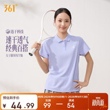 361°t恤女夏季新款运动polo衫速干休闲跑步健身短袖上衣662624111H-5