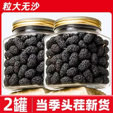 问君【精选大颗粒】新疆桑葚干318g*2黑桑葚果干桑椹干泡茶泡酒