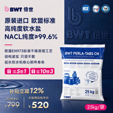 倍世（BWT）欧洲进口高端软水机专用盐再生盐德国原装软水盐25KG/袋家用厨房净水过滤 【欧洲进口】1袋装 进口软水盐