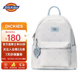 Dickies双肩包女生轻便百搭背包可爱学生书包时尚满印通勤旅行包学院蓝