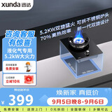 迅达（XUNDA）燃气灶液化气煤气单灶家用嵌入式台式两用5.2KW双旋猛火可拆洗炉头 DQ01-液化气
