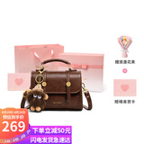 viney【陈妍希同款】包包女包牛皮斜挎包剑桥包轻奢生日礼物品牌送女友
