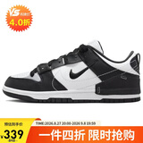 耐克NIKE女复古休闲板鞋 DUNK经典运动鞋 DV4024-002黑白36.5