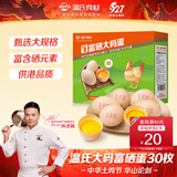 温氏供港L级大码富硒鲜鸡蛋30枚/3.6斤 谷物喂养 生鲜鸡蛋 早餐食材