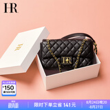 HR赫莲娜包包女包小方包菱格链条包头层牛皮单肩斜挎包女生日礼物