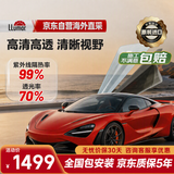 龙膜【原装进口】汽车贴膜隐私隔热太阳膜新能源京智（原ZX）浅【加大定制】（新老包装交替发货）