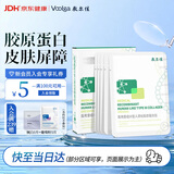 敷尔佳医用重组III型人源化胶原蛋白贴绿膜1盒面膜状医美术后屏障护理