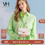 VANESSA HOGAN VH女包山茶花信封包轻奢老花链条小包单肩斜挎包生日礼物送女友