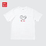 优衣库Disney x F1® UT/短袖T恤男装女装印花T恤488131 00 白色 XL