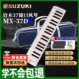 SUZUKI日本铃木口风琴37键小学生专用中音MX-37D学生课堂标准教学款