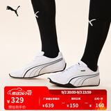 彪马（PUMA）薄底鞋|白色透气赛车休闲鞋男女款夏季运动鞋REDON388167 白-白-黑色-01 42