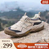 骆驼（CAMEL）【踏山】户外登山鞋男夏季新款透气舒适徒步男鞋运动工装鞋子 G14S342046 杏色 【四季款】 43