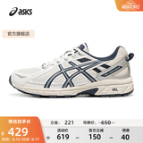 亚瑟士ASICS男鞋女鞋越野舒适运动鞋耐磨复古透气慢跑鞋 GEL-VENTURE 6 白色/蓝色 42