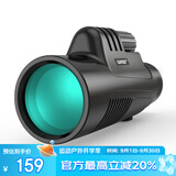 雷龙索趣10X42高倍高清微光可视非红外户外驴友演唱会单筒手机望远镜