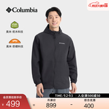Columbia【蒋奇明同款】哥伦比亚户外男子UPF50拒水防晒衣皮肤衣XE4920 012 鲨鱼黑 尺码偏大,建议拍小一码 L (180/100A)