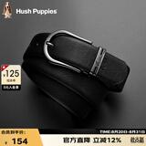 暇步士（Hush Puppies）皮带男针扣腰带优质牛皮休闲百搭男士裤带圣诞礼物送男友