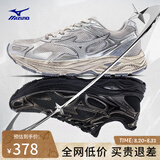 美津浓（MIZUNO）RACER S 吴曦同款跑鞋26新款男女缓震透气休闲慢跑鞋 18/脏脏银 42 (270mm)