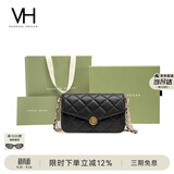 VANESSA HOGAN VH女包山茶花方包轻奢简约菱格腋下单肩小包通勤斜挎包生日礼物