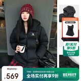 骆驼（CAMEL）户外羽绒服600蓬男女新款短款厚外套面包服