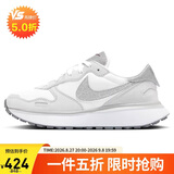 耐克NIKE休闲鞋女子减震PHOENIX WAFFLE运动鞋HQ3463-191白灰37.5