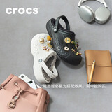 卡骆驰（CROCS）贝雅克骆格保暖拖鞋|205969 黑色-060 36/37(220mm) 