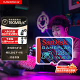 Sandisk闪迪128GB TF内存卡 A2 U3 V30 4K 游戏存储卡 读速190MB/s 写速90MB/s 游戏不卡顿 游戏机掌机专用卡
