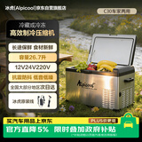 冰虎（Alpicool） 压缩机车载冰箱C30车家两用货车轿车冷冻冷藏户外防震速冻冰箱