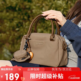 高尔夫（GOLF）单肩斜挎包女时尚包包女包百搭手提包女防泼水帆布手机包生日礼物