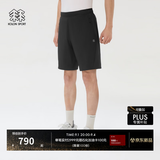 KOLON SPORT/可隆户外休闲裤 男士接触凉感耐磨UPF40+防风5分短裤 LHHP6MN163-BK 黑色 3XL 190/94B