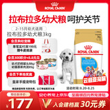 皇家狗粮 拉布拉多幼犬狗粮 宠物大型犬 ALR33 全价犬粮 2-15月 3KG