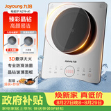 九阳（Joyoung）电磁炉家用电磁灶电池炉火锅炉2200W一键爆炒定时功能大面板易操作一套带锅C22S-N219-A1