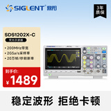 鼎阳数字示波器 200MHz带宽 双通道 1G采样率 SDS1202X-C