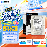 西部数据（WD）4TB 企业级机械硬盘DC HC310 SAS 7200转256MB CMR垂直 服务器硬盘 3.5英寸HUS726T4TAL5204