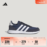 adidas RUN 60s 2.0复古休闲舒适跑步鞋男女阿迪达斯官方轻运动 牛仔蓝/白   43