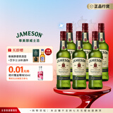 尊美醇（Jameson）爱尔兰 调和型威士忌 洋酒 威士忌花果香 进口威士忌 500ml*6瓶装