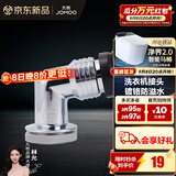 九牧（JOMOO）干湿两用地漏防臭防反水地漏芯卫生间地漏洗衣机地漏排水二合一 洗衣机2通接头