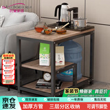 时黛家居沙发边几边桌大理石纹简约客厅置物茶水架床边角几茶几桌